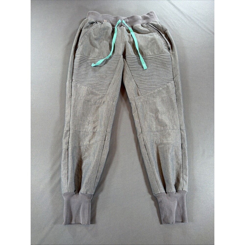 Figs Technical Collection Pants Womens XS Jogger Moto Scrub Zipper Pockets